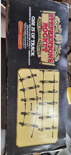 Hornby Live Steam Rocket Track G102